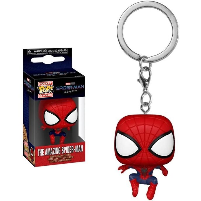 Funko Pop! Nyckelring: Marvel - Spider-Man: No Way Home, The Amazing Spider-Man